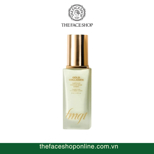 (Mẫu mới) Kem Lót Gold Collagen Ampoule Make Up Base Green The Face Shop