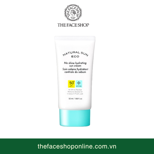 Kem chống nắng Natural Sun Eco No Shine Hydrating Sun Cream SPF50+ PA+++ (50ml)