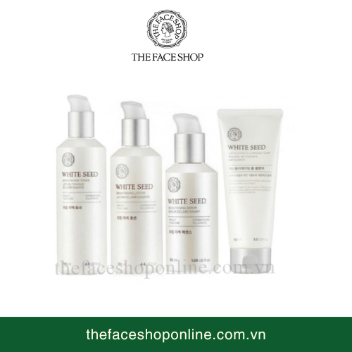 Bộ sản phẩm dưỡng Trắng da White Seed The Face Shop (4SP)