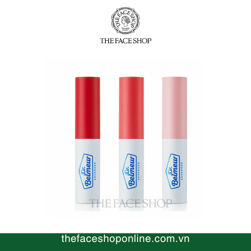 Son dưỡng mềm môi có màu Dr. Belmeur Advanced Cica Touch Lip Balm The Face Shop