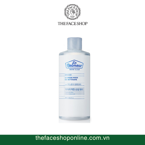 Nước tẩy trang cho da nhạy cảm Dr. Belmeur Amino Clear Cleansing Water (295ml)