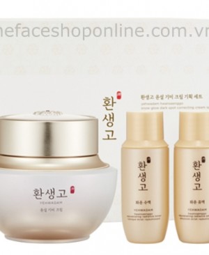 THE FACE SHOP Yehwadam Hwansaenggo Yunseol Spot Cream Special Set 3items_p1_shop2_061704