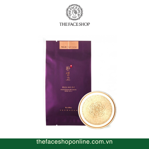 [LÕI] Phấn nước Chống lão hóa Chống nắng Yehwadam Hwansaenggo BB Cushion SPF50+ PA+++