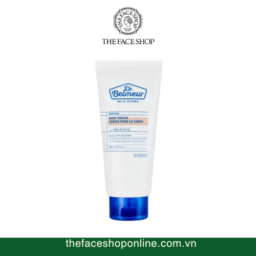 Kem dưỡng ẩm sáng mịn da cơ thể Dr. Belmeur Mild Derma Body Cream (200ml)