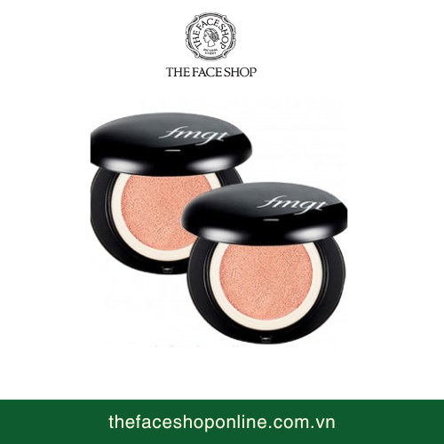 Phấn nước thuần chay Lâu trôi Ink Lasting Cushion Free Vegan fmgt The Face Shop